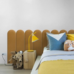 Zástena za posteľ - Oblúk - 20x80cm Farba: Žltá, Rozmer: 20x80