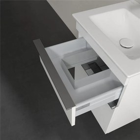 VILLEROY &amp; BOCH Venticello závesná skrinka pod umývadielko, 2 zásuvky, 466 x 425 x 590 mm, White Matt, A92201MS