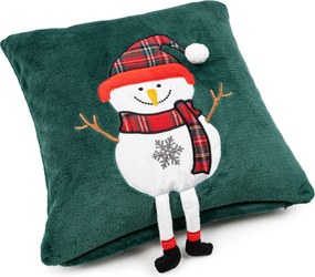 4Home Vianočná obliečka na vankúšik Snowman, 40 x 40 cm