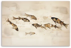 Gario Obraz na plátne Koi kapre Rozmery: 100 x 70 cm