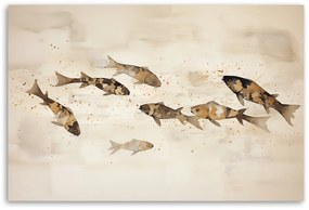 Gario Obraz na plátne Koi kapre Rozmery: 120 x 80 cm