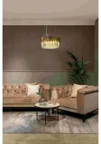 MAXLIGHT P0368 - Luster na lanku TREND 8xE14/40W/230V pr. 45 cm zlatá