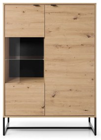 Vitrína Amber II 93 cm dub artisan