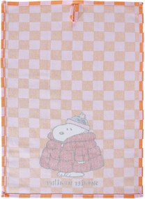 PEANUTS Utierka "Sweater Weather" - oranžová/ružová