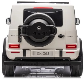 Elektrické autíčko Mercedes G63 AMG 4x200W XXL - biele