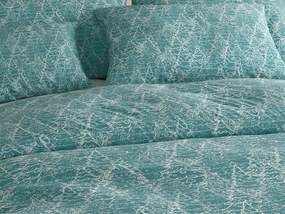 Bavlnené obliečky FROSTLINE modrozelené Rozmer obliečky: 70 x 90 cm | 140 x 200 cm