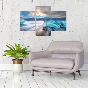Obraz - Diamantová pláž (90x60 cm)