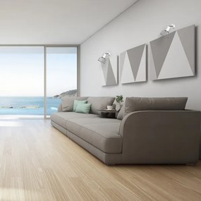 Nástenné bodové svietidlo DANTE 1xGU10/25W/230V biela/lesklý chróm