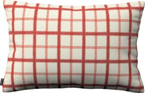 Karin - jednoduchá obliečka, 60x40cm farba produktu červená látka vzorované