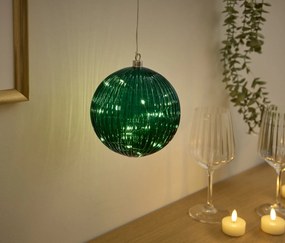 LED guľa s drážkami