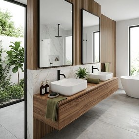 Rea Demi, umývadlo na dosku 51x39 cm, biela, REA-U1953