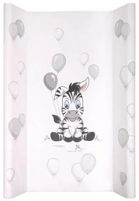 Prebaľovacia podložka Zebra biela 80x50