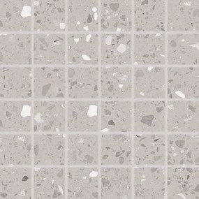 Mozaika RAKO Porfido šedá 30x30 cm mat / lesk DDM06811.1, 1 ks