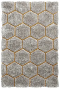 Sivý koberec Think Rugs Noble House, 120 × 170 cm