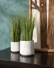 Obal na kvetináč Botanic White II 10x10x10 cm