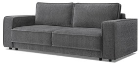 Tmavosivá rozkladacia pohovka Emile - Bobochic Paris