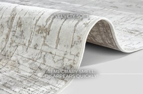 ELLE Decoration, Kusový koberec Maywand 105059 Beige, Copper z kolekcie Elle, 140x95, béžová, obývacia izba