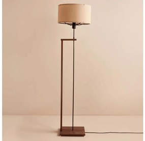 Stojacia lampa AYD 1xE27/40W/230V hnedá