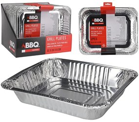 Grilovacia miska hliníková 2 ks