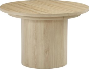 XXXLutz JEDÁLENSKÝ STÔL, farba duba, 115-268/115/76 cm P & B - Stoly - 001467006401