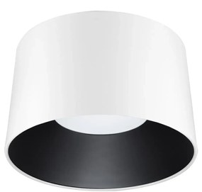 LED bielo-čierne dizajnové stropné svietidlo Atil-35