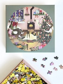 ViSSEVASSE Puzzle Wonderful Christmas Time 1000 dielikov