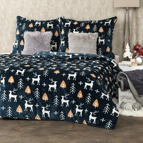4Home obliečky mikroflanel Nordic Deer, 140 x 200 cm, 70 x 90 cm