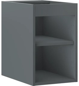 Mexen Box-A, závesná skrinka 30 cm, grafitová matná, 91AX1-0300-470-1-66