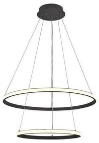 LED Stmievateľný luster na lanku LED/75W/230V 3000-6500K + diaľkové ovládanie