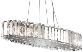 Kichler KL-CRYSTAL-SKYE-I-L-LED Kúpeľňový luster CRYSTAL SKYE 12xG9/3W/230V IP44