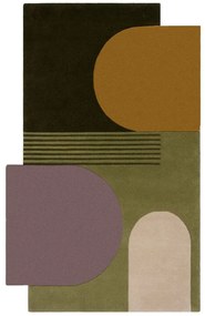 Flair Rugs koberce Kusový koberec Abstract Lozenge Green/Multi - 200x290 cm