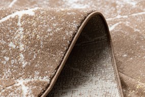 Moderný koberec MEFE 2783 Mramor, tmavo-béžový