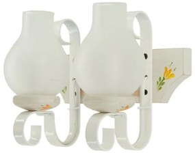 Brilagi - Nástenné svietidlo QUEEN 2xE14/40W/230V buk/krémová