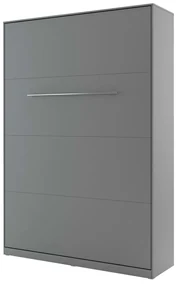 Sklápacia posteľ Concord Pro I, Farby: biely / biely lesk, Rozmer postele: 120x200