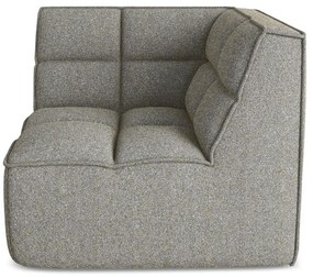 Béžový modul pohovky Kalai – Makamii