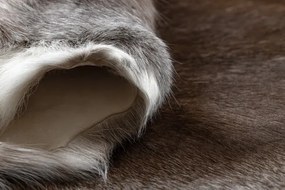 Koberec RENIFER POK014 hnedý / sivý