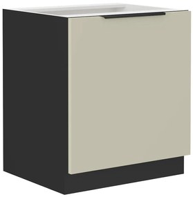 Kuchynská skrinka Arona cashmere 60d 1f bb