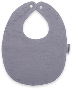 Mušelínový detský podbradník New Baby grey