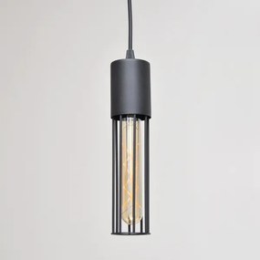 Luster na lanku MELODY 2xE27/15W/230V čierna