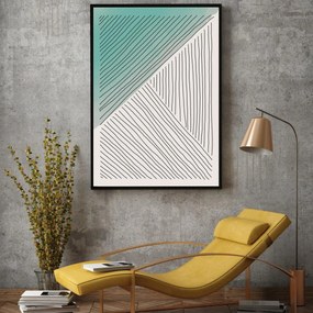 Plagát - Maľovaná abstrakcia (A4)