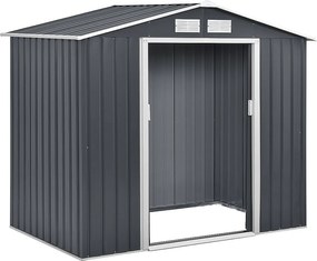 Záhradný domček plocha 213 x 191 cm (šedá)