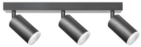 Bodové svietidlo LONDON 3xGU10/10W/230V čierna