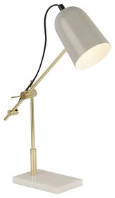 Searchlight Searchlight EU60880GY - Stolná lampa ODYSSEY 1xE14/7W/230V šedá SR0347