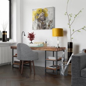 RUČNE MAĽOVANÝ OBRAZ 541 80X80 CM