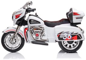 Nabíjacia trojkolesová motorka Goldwing White