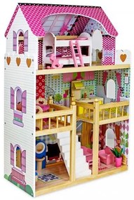 Drevený domček pre bábiky Sapphire SK-02