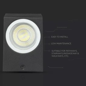 Vonkajšie nástenné svietidlo 1xGU10/35W/230V IP44