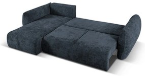 Tmavomodrá rohová pohovka (ľavý roh) Matera – Cosmopolitan Design