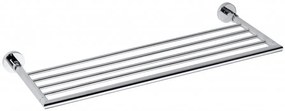 Sapho Sapho, X-ROUND polička na uteráky výklopná 650mm, chróm, XR420