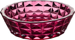 KRIŠTÁĽOVÁ MISKA BOHEMIA DIAMOND PINK 325 MM